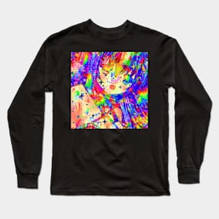 glitchcore Long Sleeve T-Shirt